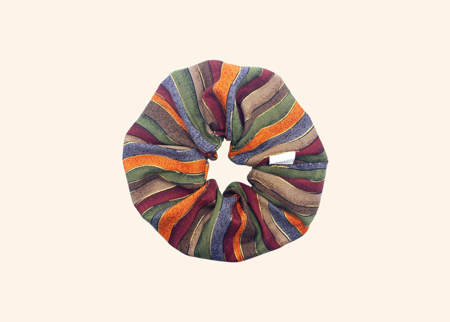 Scrunchie Autumn Waves