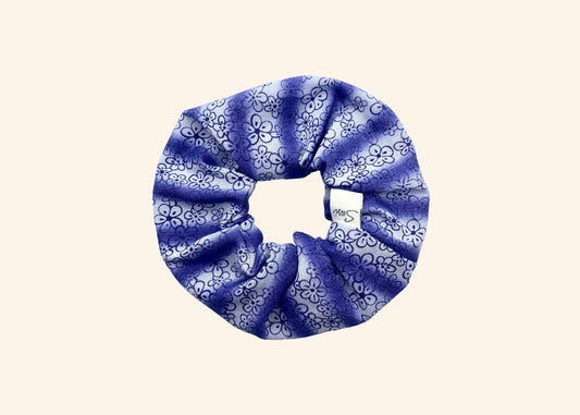 Scrunchie 70s Blues