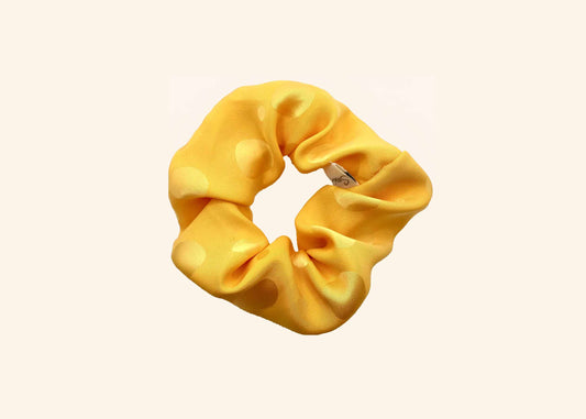 Scrunchie Miami Yellow | Sustainable Susi | eco-friendly Hair ties plasticfree