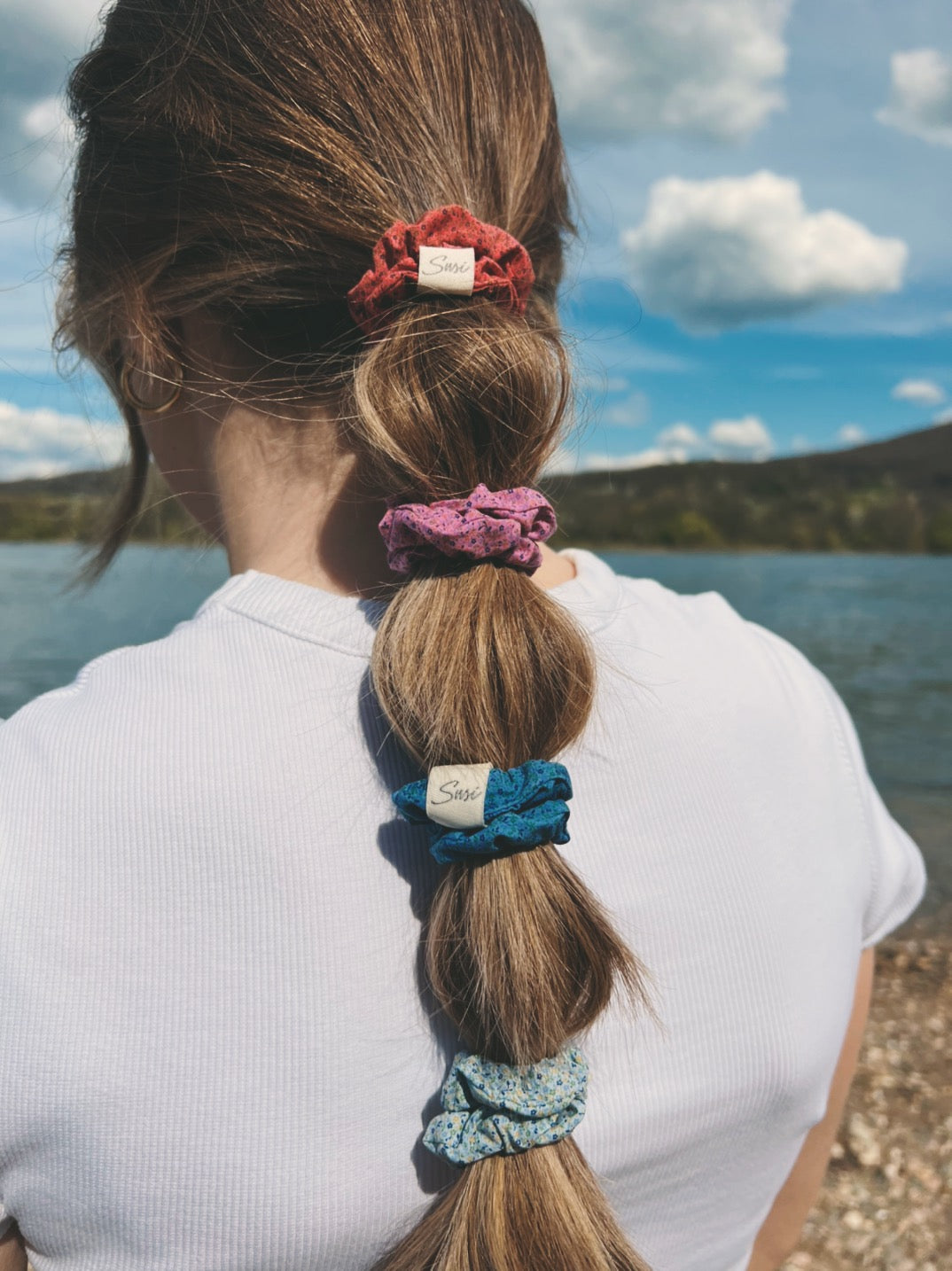 Haargummi Rebirth Petite Fleur Pink