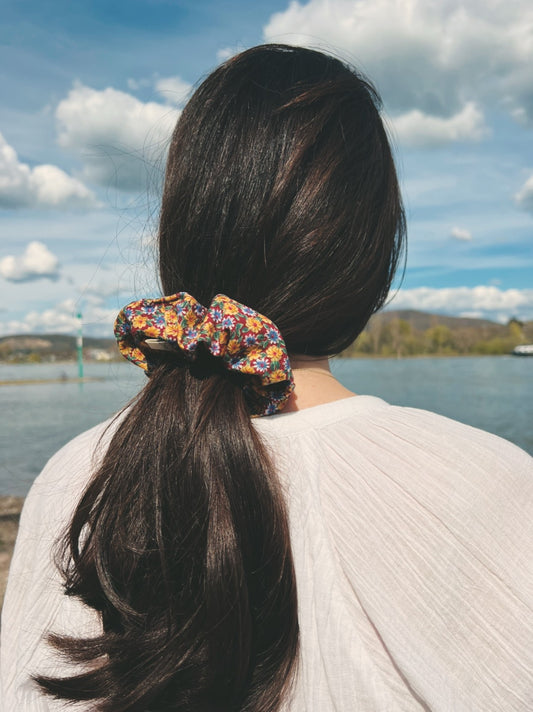 Scrunchie-Blumenbox
