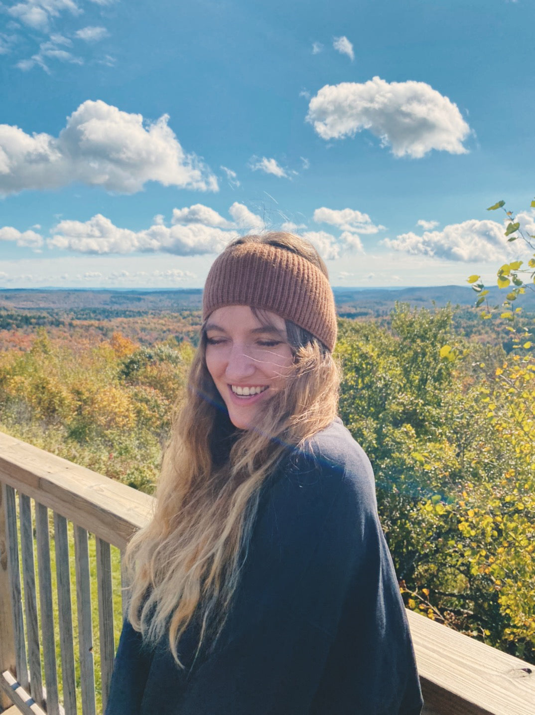 Headband Marron | Cashmere | Sustainable Susi | premium quality hair accessories kaschmir stirnband strick basic minimalism eco 