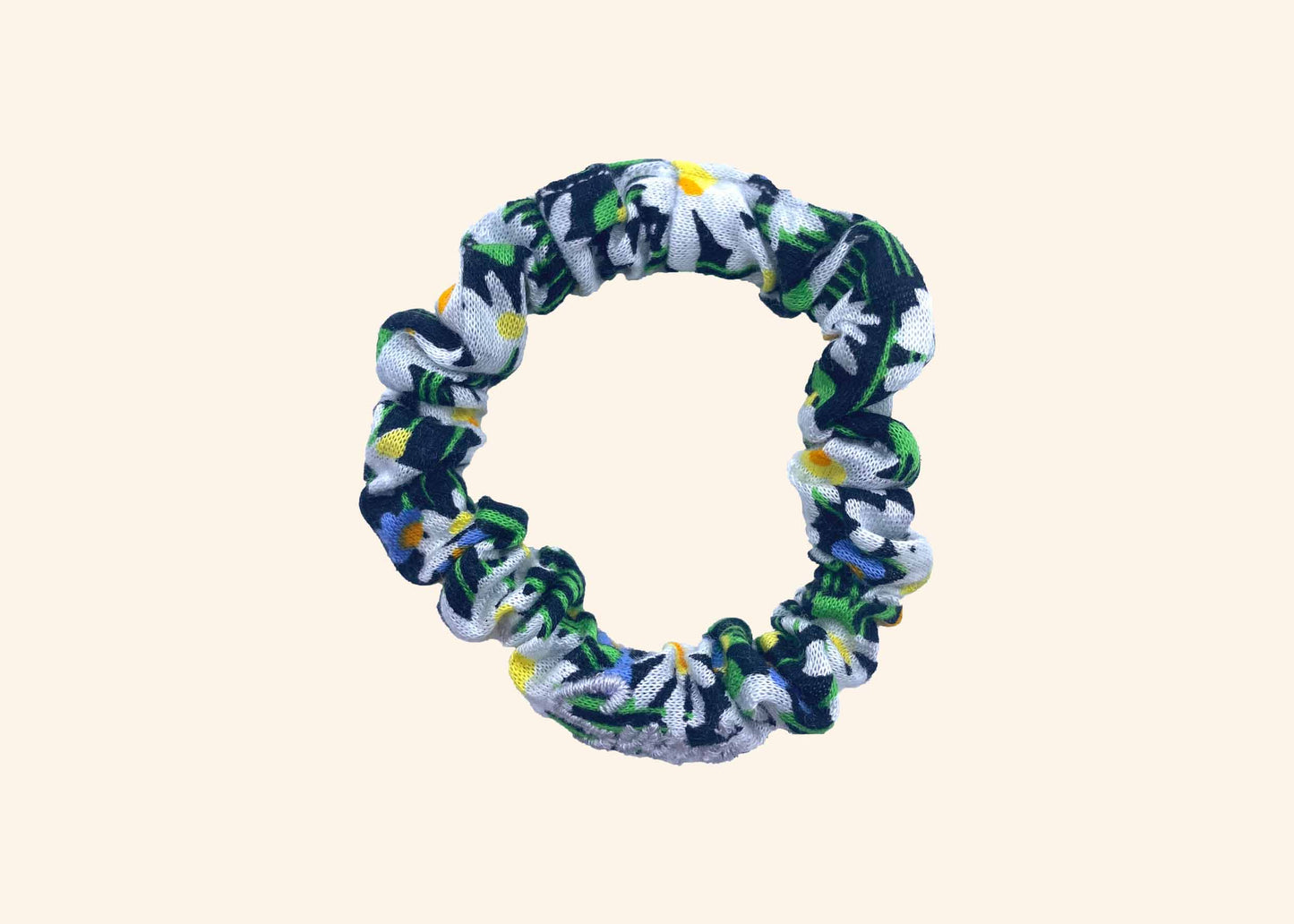 Hair Tie Rebirth Daisy Flower Scrunchie Premium Hair Accessories | Made in Germany | Sustainable Susi