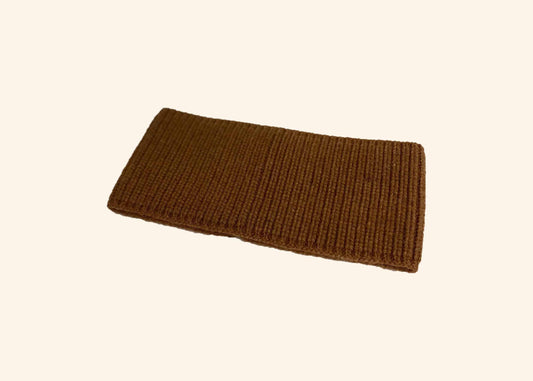 Headband Marron | Cashmere | Sustainable Susi | premium quality hair accessories kaschmir stirnband strick basic minimalism eco 