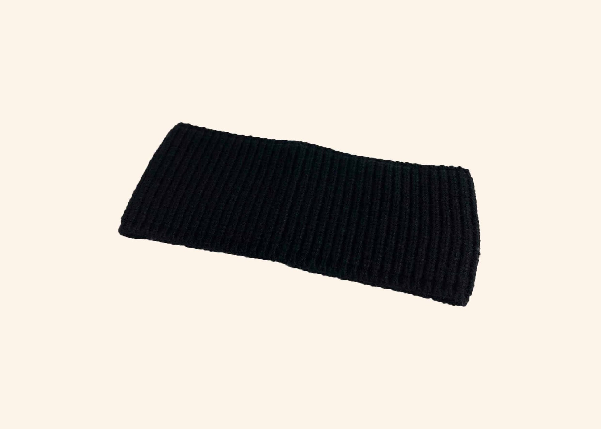 Headband Night | Cashmere | Sustainable Susi | premium quality hair accessories kaschmir stirnband strick basic minimalism eco schwarz black
