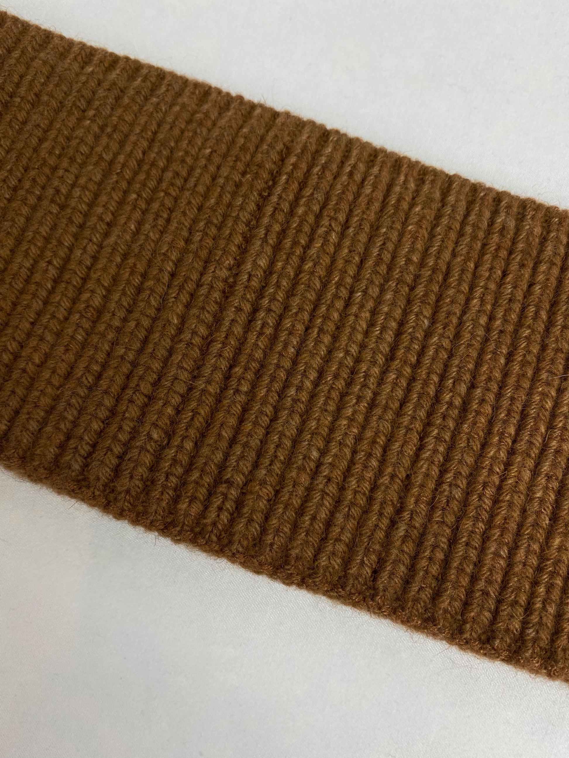 nachhaltige plastifreie kaschmir cashmere stirnband minimalistisch basic braun qualität