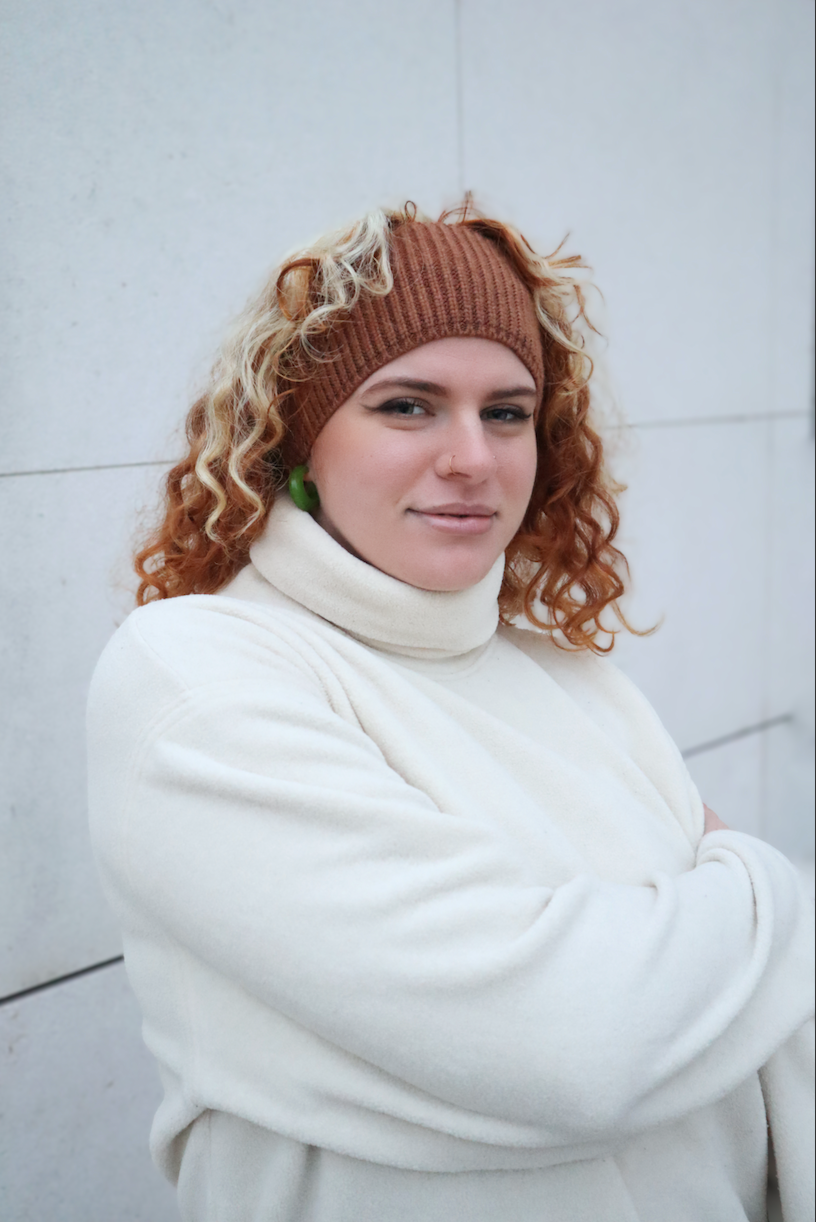 nachhaltige plastifreie kaschmir cashmere stirnband minimalistisch basic braun qualität