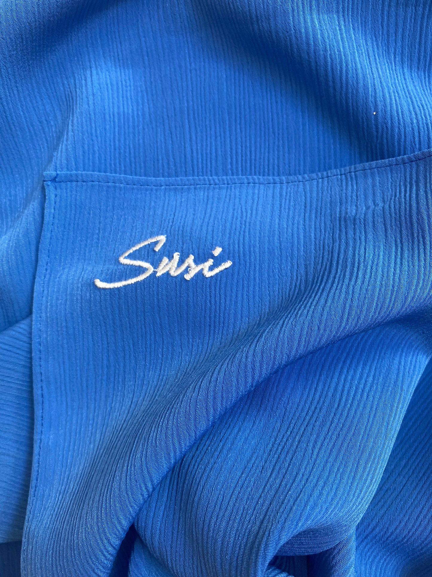 Headscarf Vintage Sky Blue Scarf Premium Hair Accessories | Made in Germany | Sustainable Susi