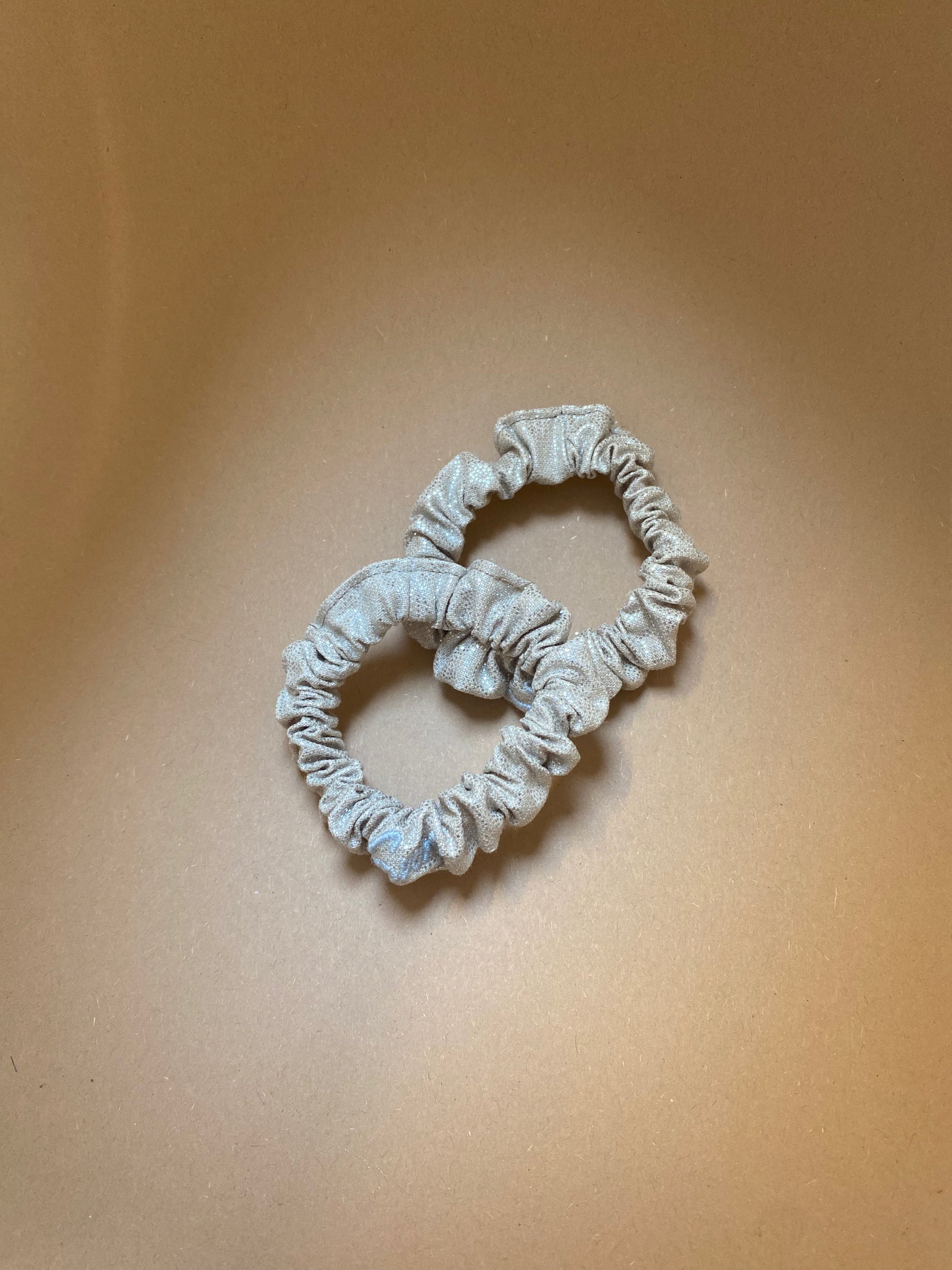 2 Pack Hair Tie Vintage Metallic Rose  Scrunchie Premium Hair Accessories | Made in Germany | Sustainable Susi