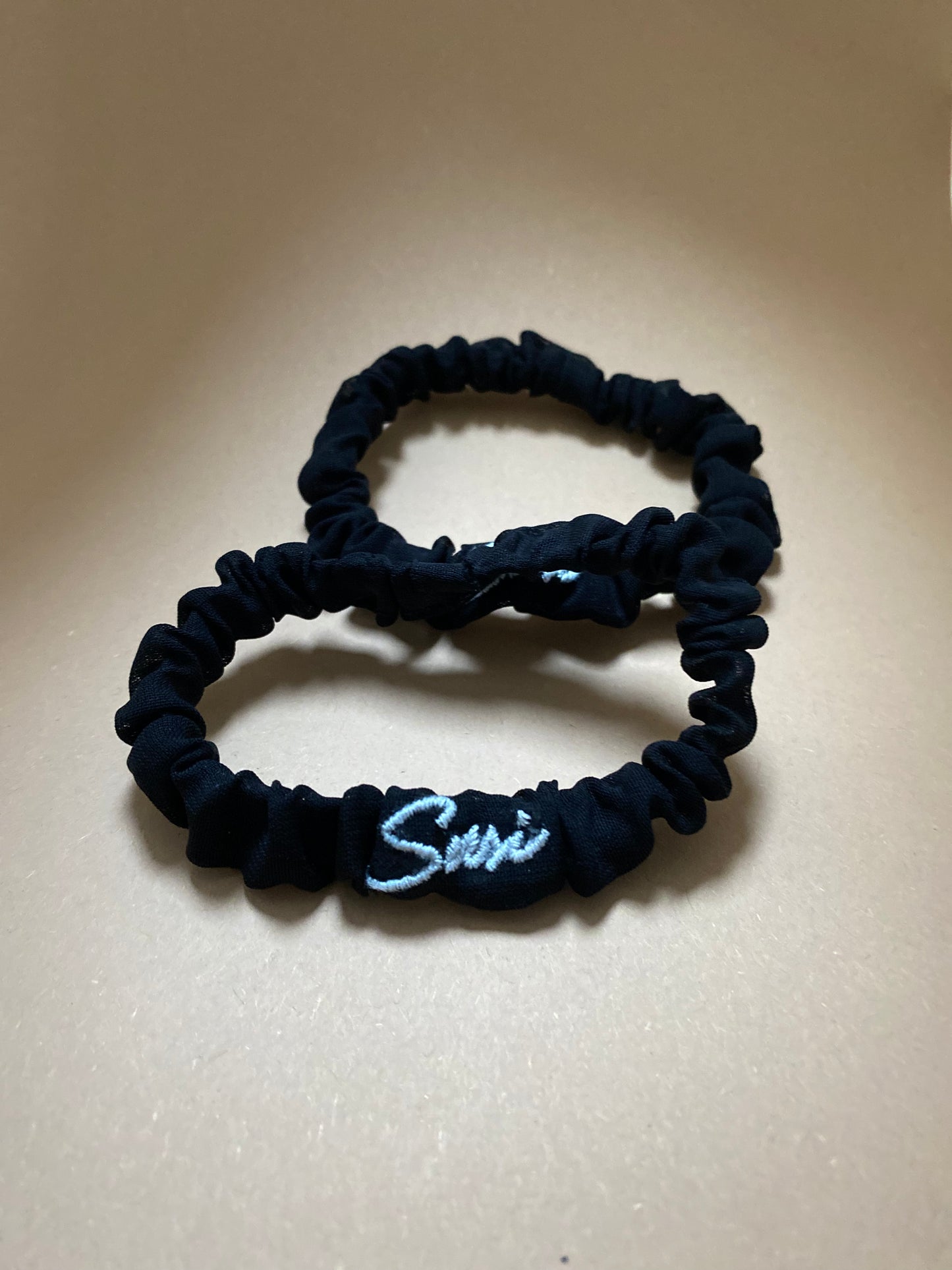 Hair Tie Vintage Nightfall Black  Scrunchie Premium Hair Accessories | Made in Germany | Sustainable Susi