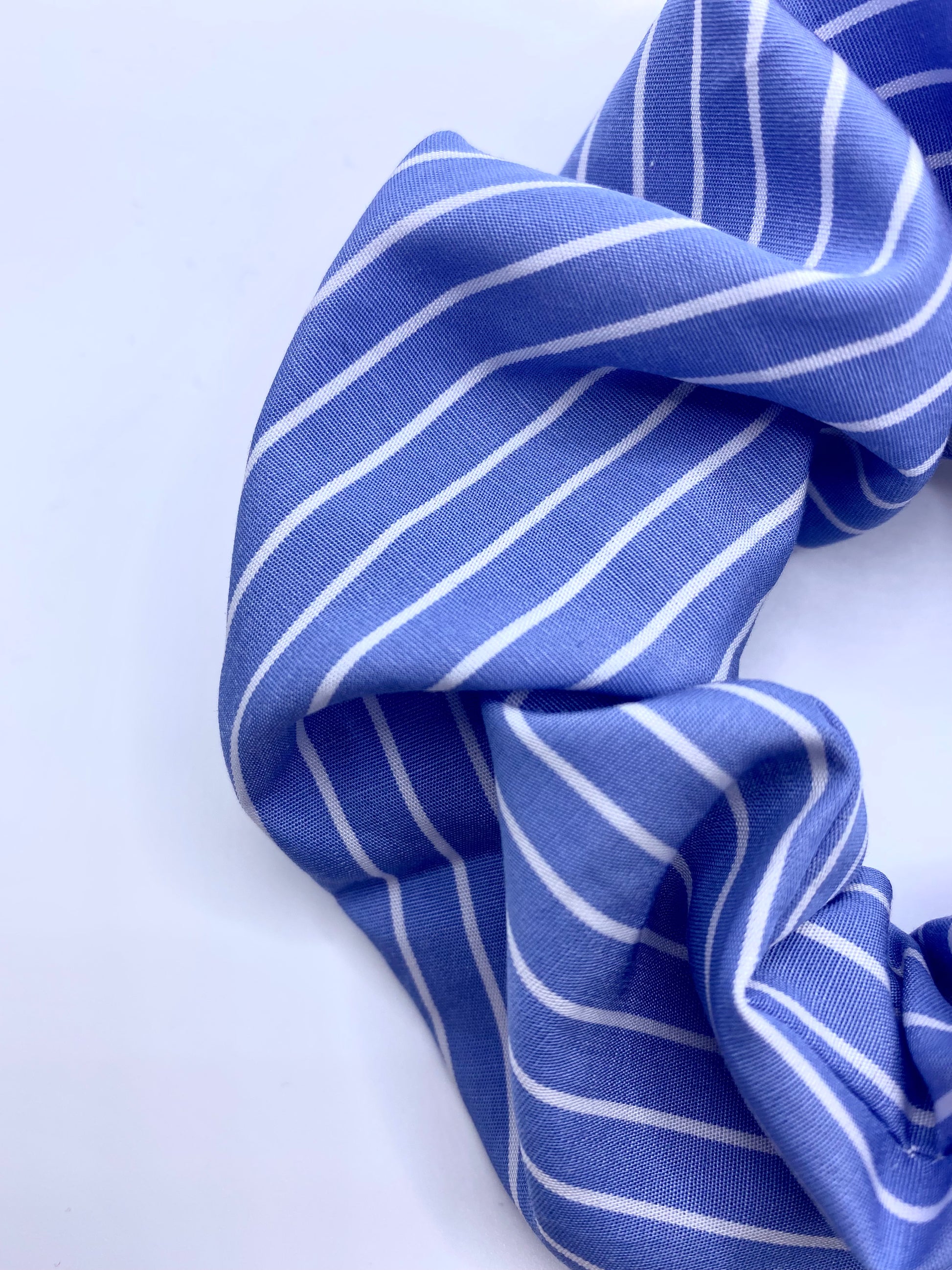 Scrunchie Blue Formally | Sustainable Susi | eco-friendly Hair ties plasticfree
